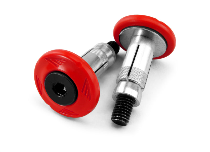 Cycra Grip Armor Bar End - Red Cycra Hand Guards  AXOPROS