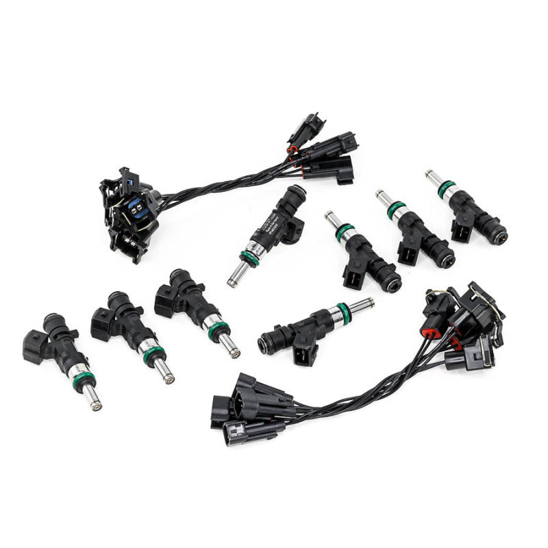 DeatschWerks 2015-2017 Dodge Charger/Challenger Hellcat 1100cc Top Feed Injectors (Set of 8) DeatschWerks Fuel Injector Sets - 8Cyl  AXOPROS