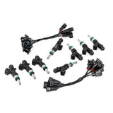 DeatschWerks 2015-2017 Dodge Charger/Challenger Hellcat 1100cc Top Feed Injectors (Set of 8) DeatschWerks Fuel Injector Sets - 8Cyl  AXOPROS