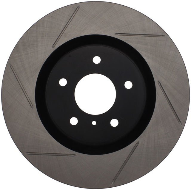 StopTech Power Slot 03-07 350z/ 03-04 G35 w/ Brembo SportStop Slotted Front Right Rotor Stoptech Brake Rotors - Slotted  AXOPROS