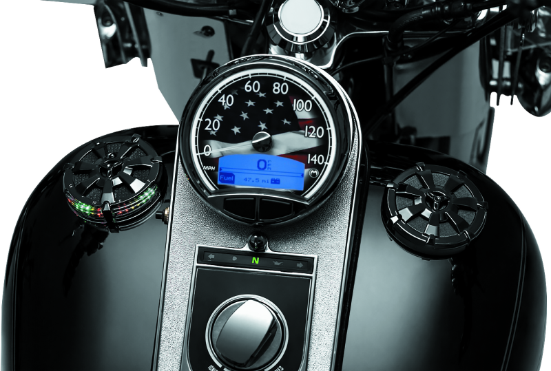 Kuryakyn Alley Cat Gas Cap Black Kuryakyn Fuel Caps  AXOPROS
