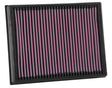 K&N 16-17 Ford Ranger 2.2L/3.2L DSL Drop In Air Filter K&N Engineering Air Filters - Drop In  AXOPROS