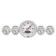 AutoMeter Gauge Kit 2 Pc. Quad & Speedometer 3-3/8in. Old Tyme White AutoMeter Gauges  AXOPROS