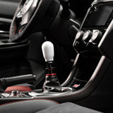 Cobb Subaru 6-Speed Tall Weighted COBB Shift Knob - White (Incl. Both Red + Blk Collars) COBB Shift Knobs  AXOPROS