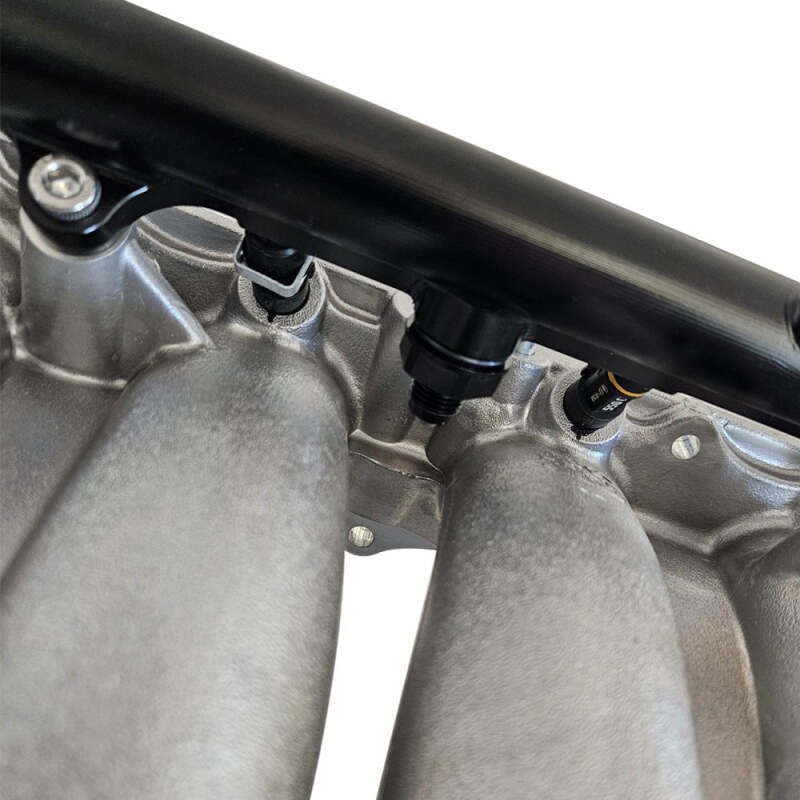 BLOX Racing Honda K-Series Xtreme Aluminum Fuel Rail - Black BLOX Racing Fuel Rails  AXOPROS