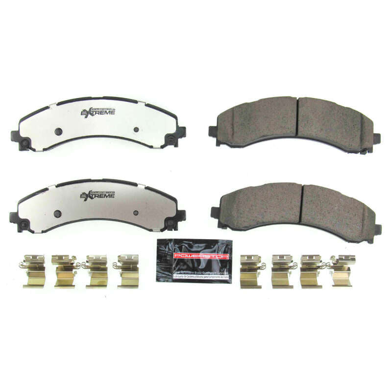 Power Stop 2019 Ram 3500 Rear Z36 Truck & Tow Brake Pads w/Hardware PowerStop Brake Pads - Performance  AXOPROS