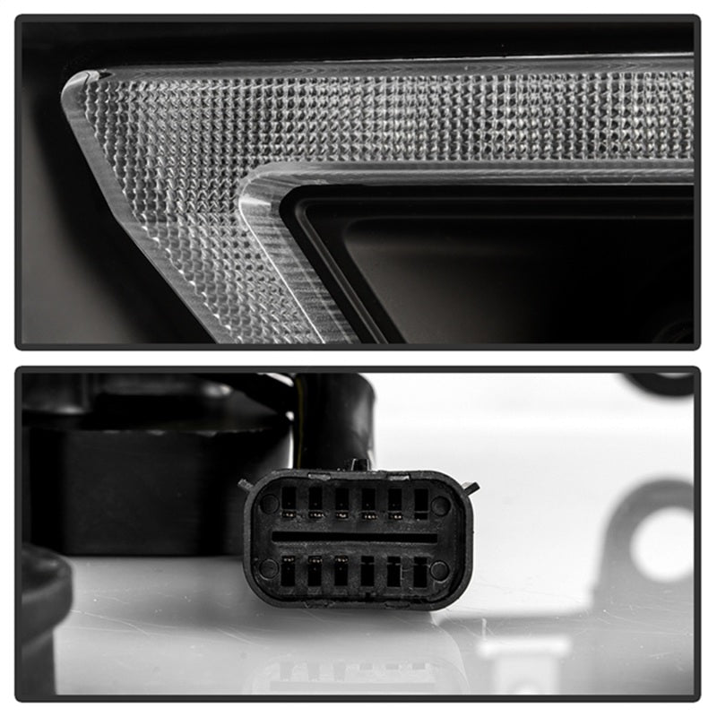 Spyder 19-22 Dodge Ram 2500/3500 (Halogen Model Only) Proj. Headlights (PRO-YD-DR19HDHALAP-SEQ-BK) SPYDER Headlights  AXOPROS