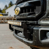 KC HiLiTES 2017+ Ford Super Duty Front Bumper Light Bar Mount For 40in Flex Era LED Light Bar KC HiLiTES Light Mounts  AXOPROS