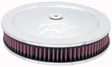 K&N 5 1/8in Flange 11in OD 3 1/4in Height w/ Vent Custom Air Cleaner Assembly K&N Engineering Carburetor Air Cleaners  AXOPROS