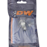 DeatschWerks 6AN Male Flare to M16 X 1.5 Male Metric Adapter (Incl. Crush Washer) - Titanium DeatschWerks Fittings  AXOPROS