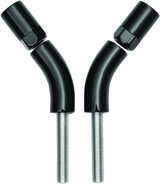 Kuryakyn Mirror Stem 3in Outward Extenders Black Kuryakyn Rear View Mirrors  AXOPROS
