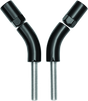 Kuryakyn Mirror Stem 3in Outward Extenders Black Kuryakyn Rear View Mirrors  AXOPROS