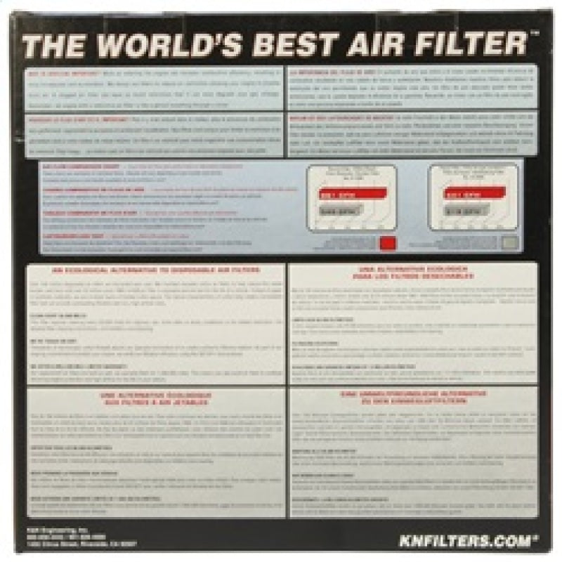 K&N Replacement Air Filter 85-93 Suzuki Samurai L4-1.3L K&N Engineering Air Filters - Drop In  AXOPROS