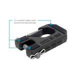 Borne Off-Road Winch Hook - 3/8in Rope - Hand Strap - Blue Borne Off-Road Winch Accessories  AXOPROS