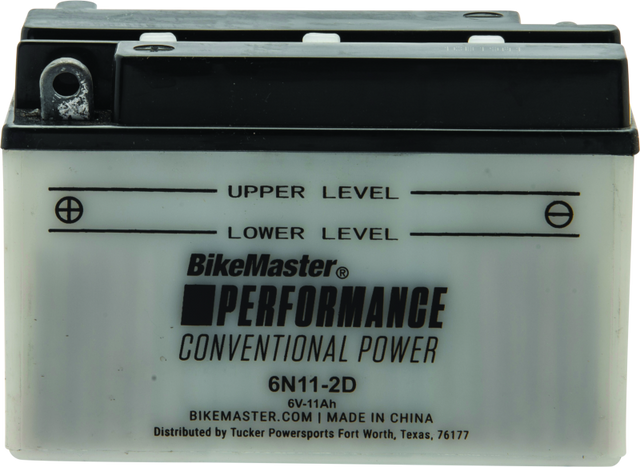 BikeMaster Battery - 6N11-2D BikeMaster Batteries  AXOPROS