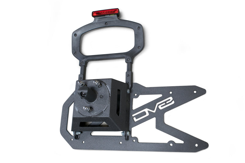DV8 Offroad 2018+ Jeep Wrangler JL Tailgate Mounted Tire Carrier DV8 Offroad Chase Racks  AXOPROS