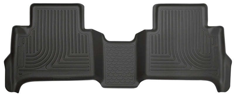 Husky Liners 15 Chevrolet Colorado Crew Cab WeatherBeater Black 2nd Seat Floor Liners Husky Liners Floor Mats - Rubber  AXOPROS