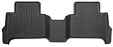 Husky Liners 15 Chevrolet Colorado Crew Cab WeatherBeater Black 2nd Seat Floor Liners Husky Liners Floor Mats - Rubber  AXOPROS