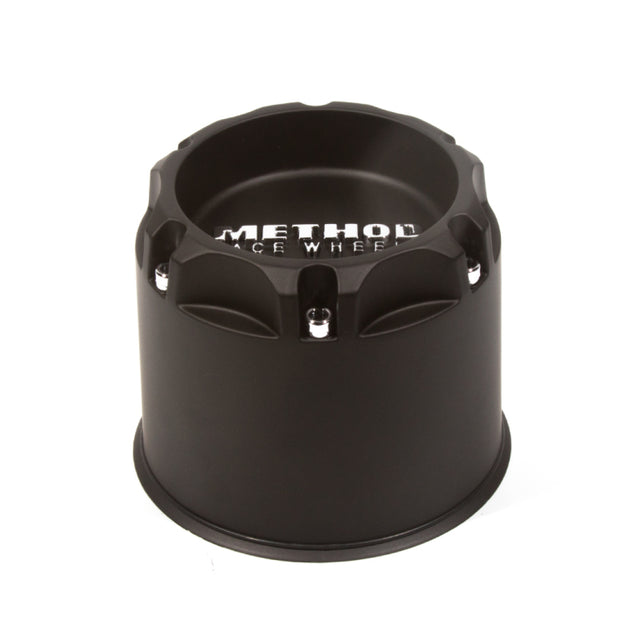 Method Cap 1922 - 110mm - Black - Push Thru Method Wheels Wheel Center Caps  AXOPROS