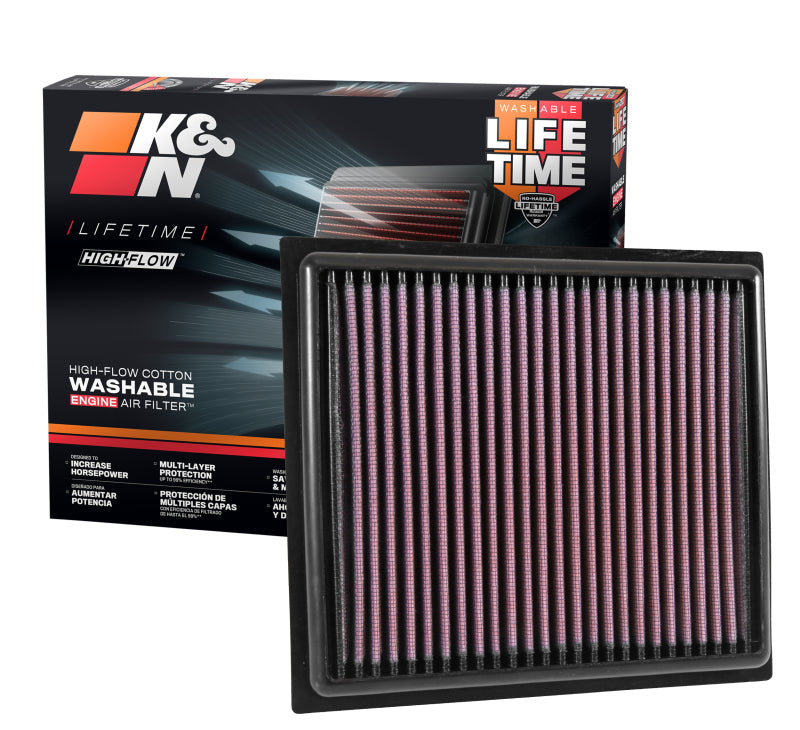 K&N Replacement Air Filter for 2015 Jeep Renegade 2.4L K&N Engineering Air Filters - Drop In  AXOPROS