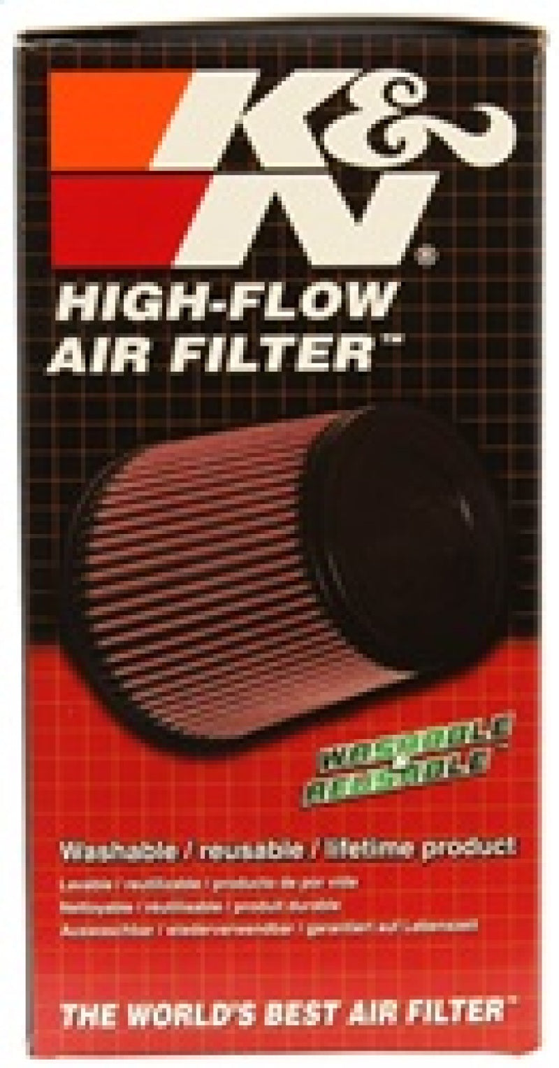 K&N Replacement Unique Oval Tapered Air Filter for Porsche 13-14 Boxster/2014 Cayman 2.7L/3.4L H6 K&N Engineering Air Filters - Drop In  AXOPROS