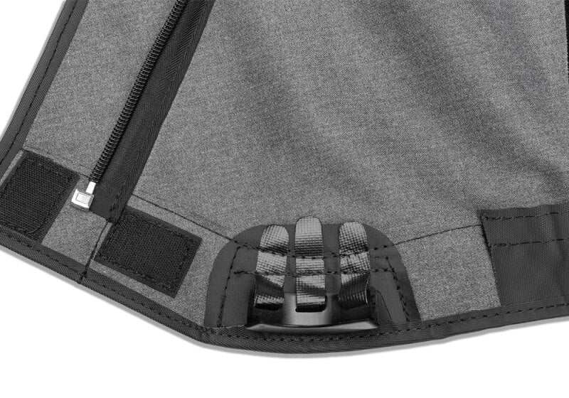 Rampage 1988-1994 Geo Tracker Soft Top OEM Replacement - Black Denim Rampage Soft Tops  AXOPROS