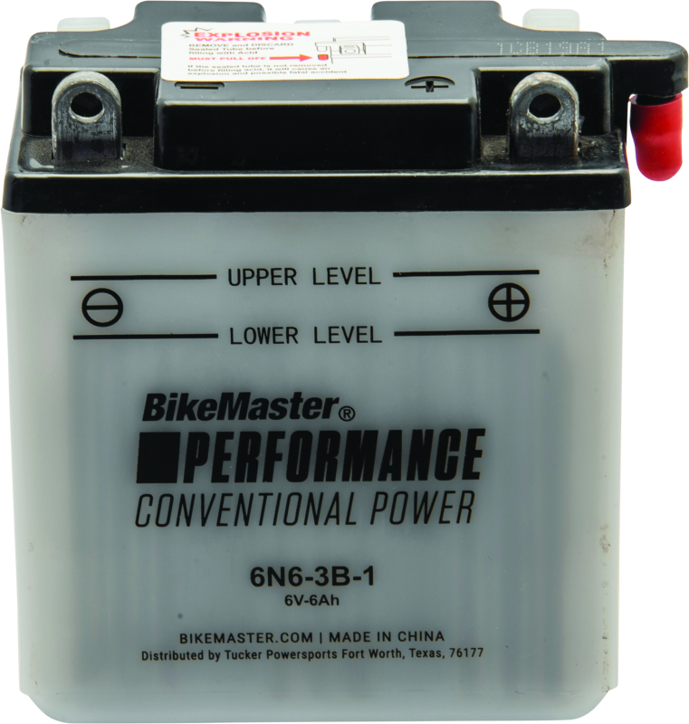 BikeMaster Battery - 6N6-3B-1 BikeMaster Batteries  AXOPROS