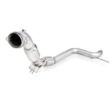 Stainless Works 2015-16 Mustang Downpipe 3in High-Flow Cats Factory Connection Stainless Works Downpipes  AXOPROS