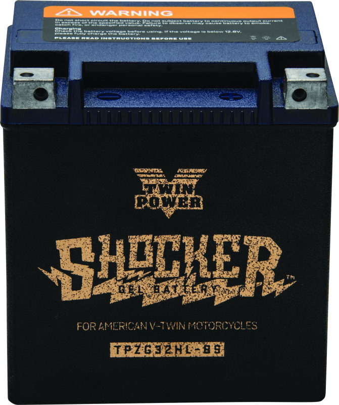 Twin Power YTX-32HL Shocker Gel Battery Replaces H-D 66010-97A 445CCA TwinPower Batteries  AXOPROS