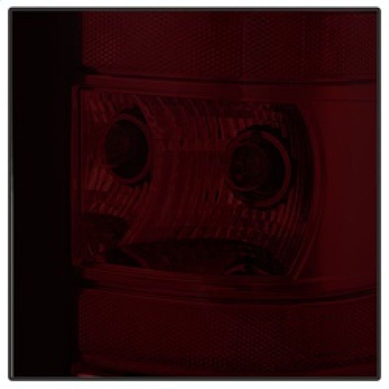 Xtune GMC Sierra 2007-2013 OEM Style Tail Light Red Smoked ALT-JH-GS07-OE-RSM SPYDER Tail Lights  AXOPROS