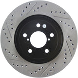 StopTech Slotted & Drilled Sport Brake Rotor Stoptech Brake Rotors - Slot & Drilled  AXOPROS