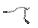 aFe aFe Large Bore-HD 4in 409SS DPF-Back Exhaust System w/Black Tip 20 GM Diesel Trucks V8-6.6L (td) L5P DPF Back aftermarket performance part