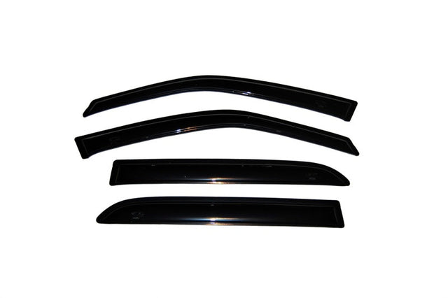 AVS 00-06 Cadillac Deville Ventvisor Outside Mount Window Deflectors 4pc - Smoke AVS Wind Deflectors  AXOPROS