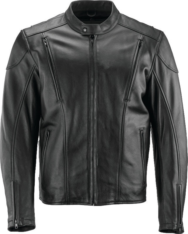 Kuryakyn Leather By River Road Race Leather Jacket Black - 2XL Kuryakyn Jackets - Leather  AXOPROS