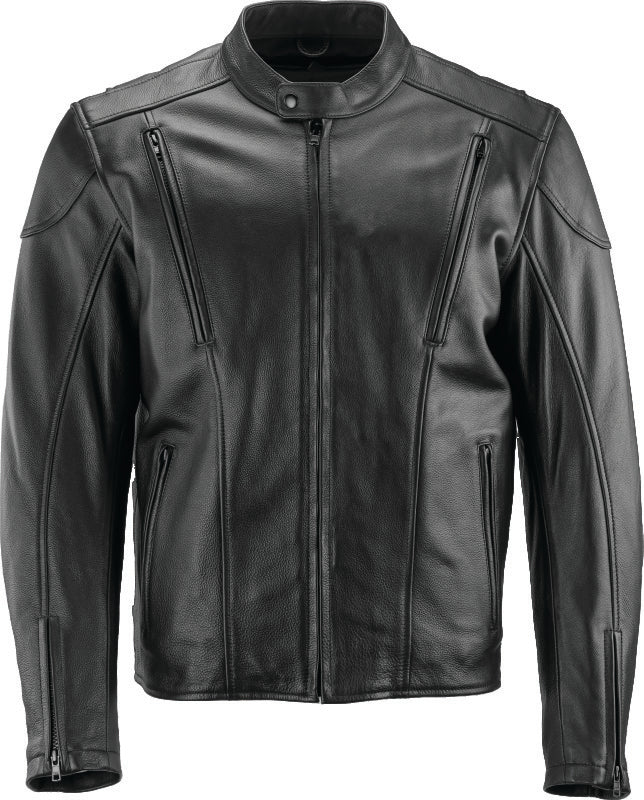 Kuryakyn Leather By River Road Race Leather Jacket Black - Large Kuryakyn Jackets - Leather  AXOPROS