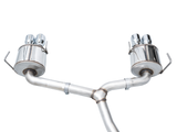 AWE Tuning 2022+ VB Subaru WRX Touring Edition Exhaust - Chrome Silver Tips AWE Tuning Catback  AXOPROS
