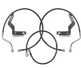 Carli 05-07 Ford F250/350 SD Hardware Braided Brake Lines 4.5in System Carli Brake Line Kits  AXOPROS