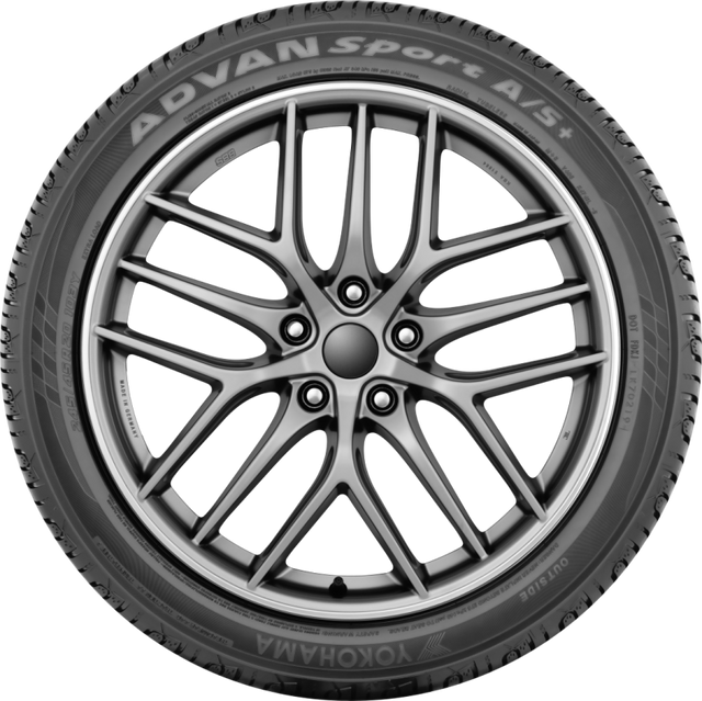 Yokohama Advan Sport A/S+ Tire - 245/40R19 98Y Yokohama Tire Automotive/UTV Tires - On Road  AXOPROS