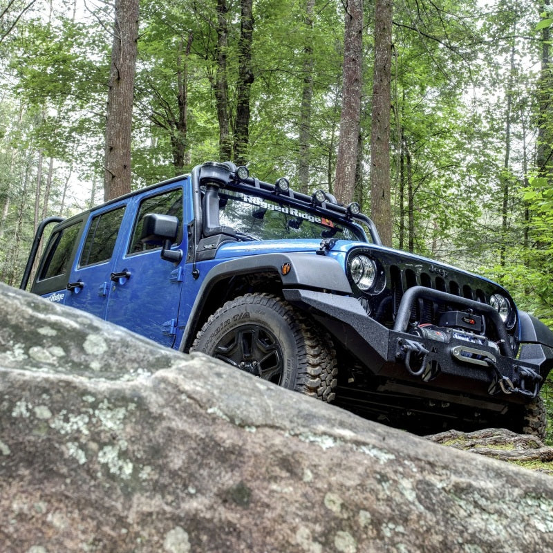 Rugged Ridge 07-18 Jeep Wrangler 3.6L/3.8L XHD Snorkel w/ Pre-Filter Rugged Ridge Air Intake Components  AXOPROS