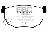 EBC 99-01 Hyundai Elantra 2.0 Ultimax2 Rear Brake Pads EBC Brake Pads - OE  AXOPROS