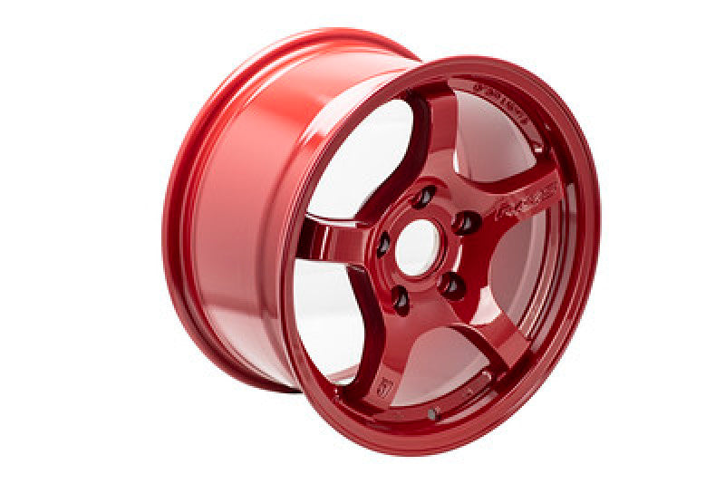 Gram Lights 57CR 18x9.5 +38 5x114.3 Milano Red Wheel Gram Lights Wheels - Cast  AXOPROS