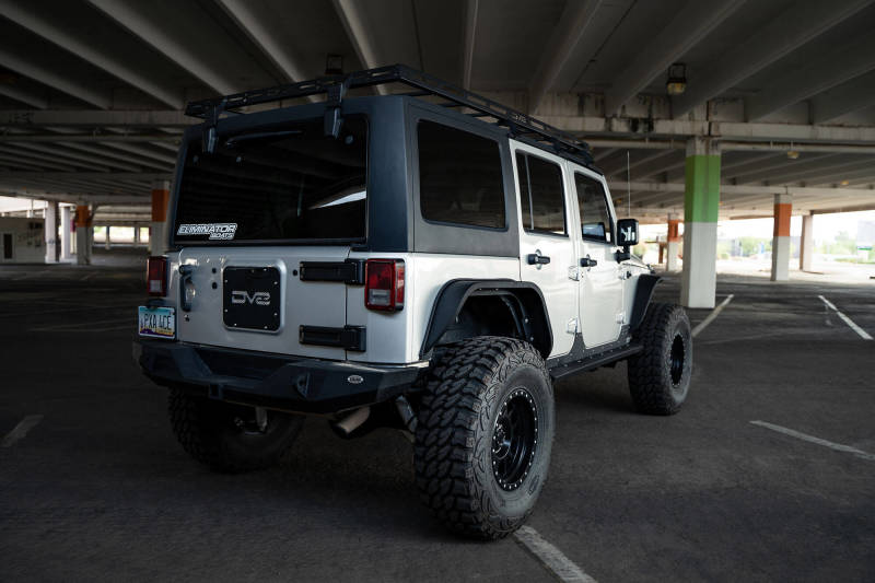DV8 Offroad 07-18 Jeep Wrangler JK Full-Length Roof Rack DV8 Offroad Roof Rack  AXOPROS
