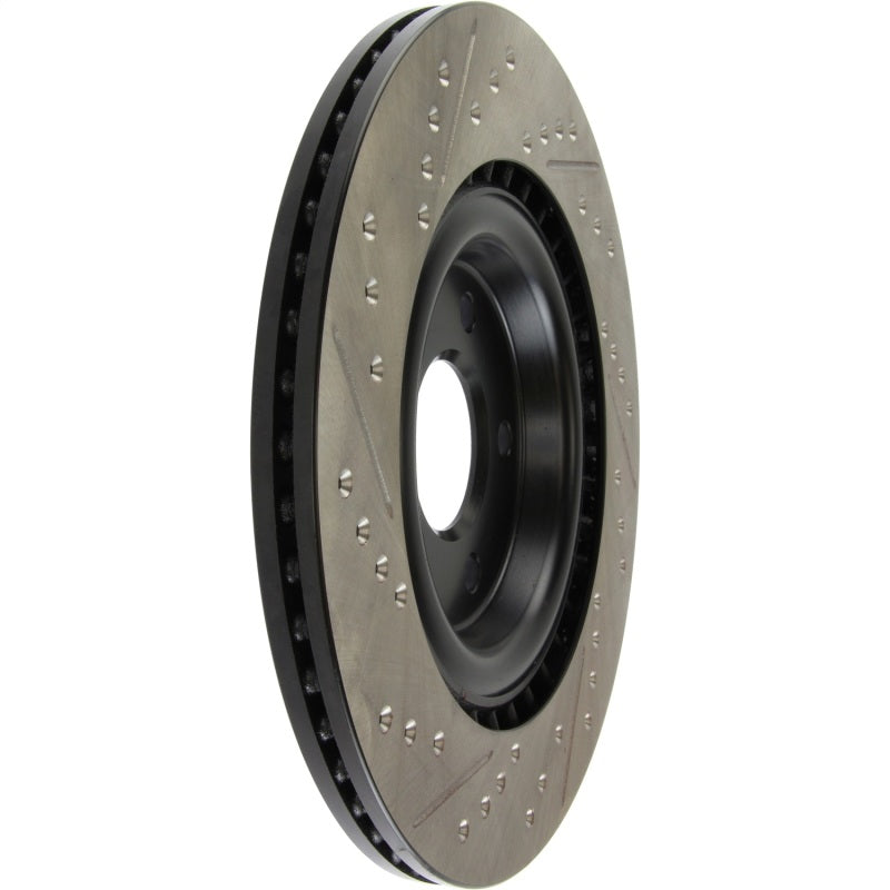 StopTech Slotted & Drilled Sport Brake Rotor Stoptech Brake Rotors - Slot & Drilled  AXOPROS