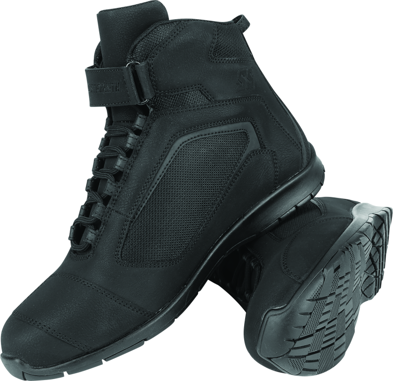Speed and Strength Speed and Strength Moment of Truth Leather Shoe Black Size - 12 Shoes aftermarket performance part