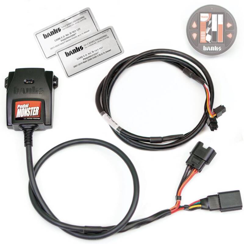 Banks Power Pedal Monster Throttle Sensitivity Booster for Use w/ Exst. iDash - 07-19 Ram 2500/3500 Banks Power Throttle Controllers  AXOPROS