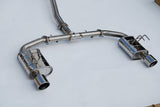 Invidia 2022+ Honda Civic Si (1.5T) 70mm Q300 Cat Back Exhaust - Rolled SS Tips Invidia Catback  AXOPROS