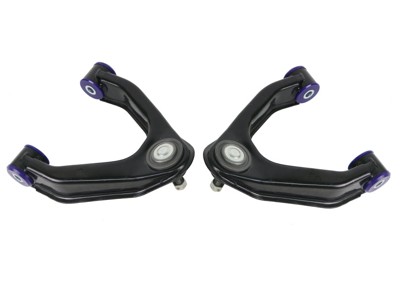 SuperPro 98-04 Nissan Frontier 2WD D22 Front Upper Control Arm Set Superpro Control Arms  AXOPROS