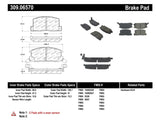 StopTech Performance 1/90-95/00-05 Toyota MR2/Spyder Rear Brake Pads Stoptech Brake Pads - Performance  AXOPROS