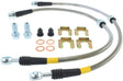 StopTech 00-05 Mitsubishi Eclipse / 01-05 Dodge Stratus Stainless Steel Front Brake Lines Stoptech Brake Line Kits  AXOPROS