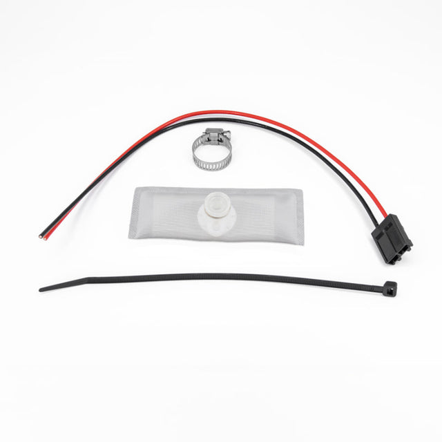 DeatschWerks 88-91 BMW 325i DW65C 265lph Compact Fuel Pump w/ Install Kit (w/o Mounting Clips) DeatschWerks Fuel Pumps  AXOPROS
